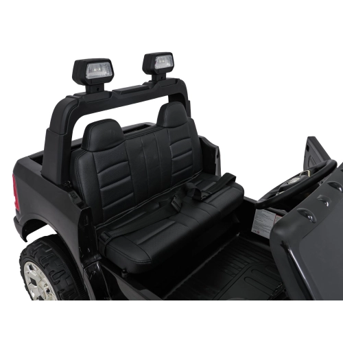 Autko na akumulator  RAM 3500 na Akumulator Czarny JJ2599